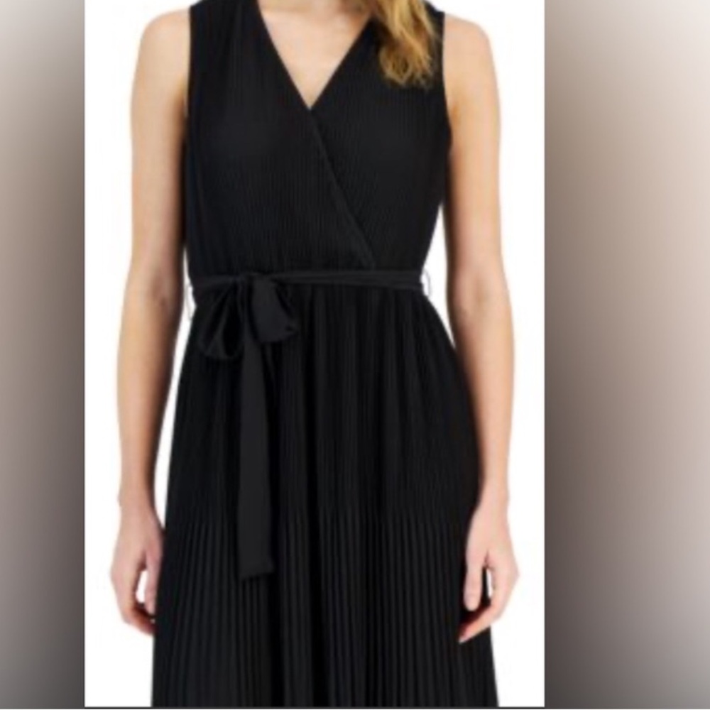 New Elie Tahari Black Maxi Dress size M - Picture 5 of 15